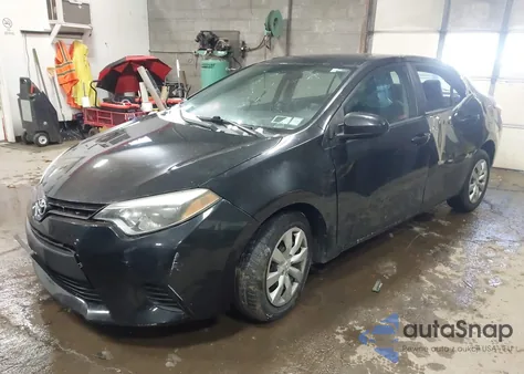 2014 Toyota Corolla Le z USA, uszkodzony, nr VIN 2T1BURHE4EC179979